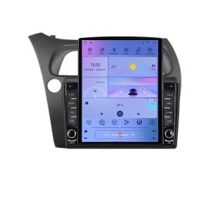 Navigatie Honda Civic Hatchback 2006-2012 K-hatchback ecran tip TESLA 9.7" cu Android Radio Bluetooth Internet GPS WIF kit-hatchback+EDT-E708