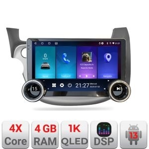 Navigatie Honda Fit 2008-2013 Edotec 4+64 10.5 inch Incell 1K android Wifi 5Ghz gps internet Kit-fit-08 KIT-fit-08+EDT-E211-RK