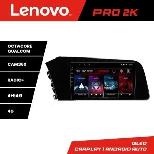 Navigatie Hyundai Elantra 2021- Lenovo Kit-elantra2021 8 core QLED 2K 4+64 360 Android Waze USB Navigatie Internet Youtube Radio kit-elantra2021+PRO-2K-9-4+64