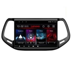 Navigatie Jeep Compass 2017 Lenovo Kit-739 8 core QLED 2K 4+64 360 Android Waze USB Navigatie Internet Youtube Radio KIT-732+PRO-2K-10-4+64 - Img 2