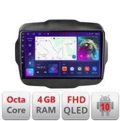 Navigatie Jeep Renegade 2015-2020 B-500 Android Ecran QLED octa core 4+64 carplay android auto