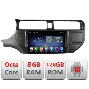 Navigatie KIA RIO 2012- F-204 Octa Core cu Android Radio Bluetooth Internet GPS WIFI DSP 8+128GB 4G KIT-204+EDT-E609