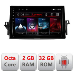 NAVIGATIE LENOVO ANDROID 10 DEDICATA TOYOTA CAMRY 2021- ECRAN CAPACITIV OCTACORE 2GB RAM 32 GB ROM DVR CARKIT BLUETOOTH MIRROR LINK MODEL LENOVO KIT-camry2021+EDT-E510
