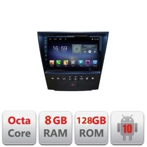 Navigatie Lexus GS-04 2004-2011 F- GS-04 Octa Core cu Android Radio Bluetooth Internet GPS WIFI DSP 8+128GB 4G kit-gs-04+EDT-E609