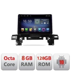 Navigatie Mazda CX5 2018-2020 F-cx5 Octa Core cu Android Radio Bluetooth Internet GPS WIFI DSP 8+128GB 4G kit-cx5+EDT-E609