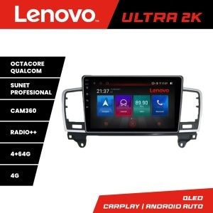 Navigatie Mercedes ML W166 NTG4.5 Lenovo Kit-W166 8 core QLED Qualcomm 4+64 360 Android Waze USB Navigatie Internet Youtube Radio KIT-w166+ULTRA-9-4+64