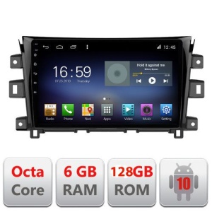 Navigatie Nissan Navara 2017- F-navara17 Octa Core cu Android Radio Bluetooth Internet GPS WIFI DSP 8+128GB 4G KIT-navara17+EDT-E609