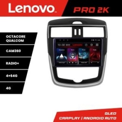 Navigatie Nissan Pulsar 2014-2018 Android radio gps internet 8 core QLED 2K 4+64 360 Lenovo KIT-pulsar+PRO-2K-9-4+64