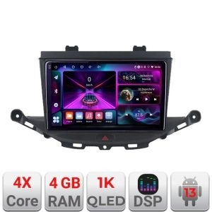 Navigatie Opel Astra K A-ASTRAK 4+64 InCell Display 1K Android Waze USB Navigatie Internet Youtube Radio KIT-ASTRAK+EDT-E209-RK