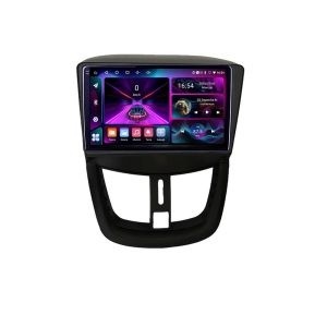 Navigatie Peugeot 207 A-PE01 4+64 InCell Display 1K Android Waze USB Navigatie Internet Youtube Radio KIT-PE01+EDT-E209-RK