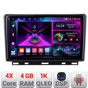 Navigatie Renault Clio 5 A-Clio5 4+64 InCell Display 1K Android Waze USB Navigatie Internet Youtube Radio KIT-clio5+EDT-E209-RK