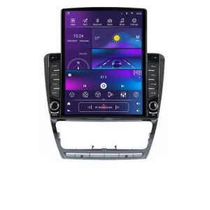 Navigatie Skoda Octavia 2 2005-2013 Manual H-005 ecran tip TESLA 9.7" cu Android Radio Bluetooth Internet GPS WIFI 4+3 KIT-005+EDT-E710 - Img 3