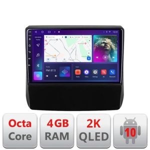 Navigatie Subaru Forester 2017-2020 C-forester20 Android Octa Core Ecran 2K QLED GPS 4G 4+32GB 360 kit-forester20+EDT-E409-2K