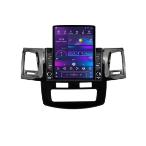 Navigatie Toyota Hilux 2008-2014 G-143 ecran tip TESLA 9.7" cu Android Radio Bluetooth Internet GPS WIFI 4+32GB DSP 4G KIT-143+EDT-E709 - Img 2