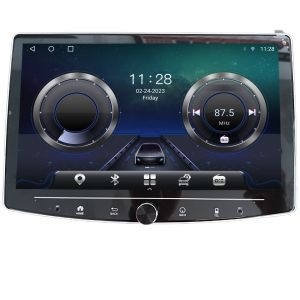 Navigatie universala 1DIN cu ecran de 10" Android internet Octa Core 4G bluetooth Gps Radio EDT-E402 - Img 2