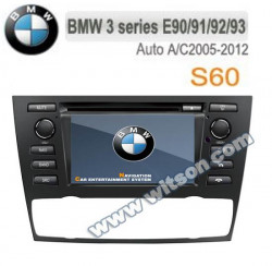 NAVIGATIE WITSON W2-D9749B DEDICATA BMW SERIA 3 E90 E91 E92 E93 SERIA 1 E81 E82 CLIMA AUTOMATA PLATFORMA S60 INTERNET 3G WIFI DVD GPS TV CARKIT CEL MAI VANDUT MODEL!