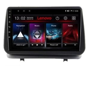 NavigatieRenault Clio 3 2005-2013 Lenovo Kit-Clio3 8 core QLED 2K 4+64 360 Android Waze USB Navigatie Internet Youtube Radio kit-clio3+PRO-2K-9-4+64 - Img 2