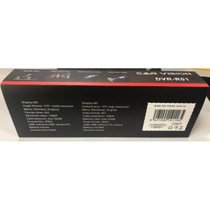 Oglinda cu DVR Ecran de 4.3" Camera fata FullHD si marsarier, unghi 170 grade, Model CarVision DVR R-01