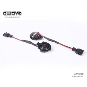 PACHET DIFUZOARE AUTO AWAVE AW V650C SET SISTEM BOXE COMPONENTE 2 CAI 165MM 60W RMS DEDICAT VOLKSVAGEN SKODA SEAT