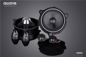 PACHET DIFUZOARE AUTO AWAVE AWN 650C SET SISTEM BOXE COMPONENTE 2 CAI 165MM 60W RMS DEDICAT RENAULT DACIA NISSAN SMART