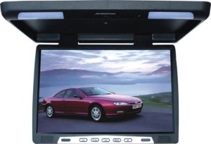 PLAFONIERA AUTO CU MONITOR LCD 17 '' USB SD PLAYER SI 2 INTRARI VIDEO MODEL PNI MP1710! MONTAJ CALIFICAT IN TOATA TARA ! - Img 5