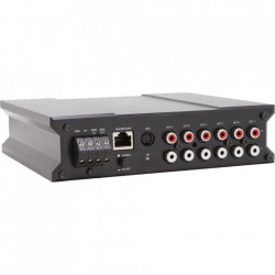 Procesor de sunet 12 canale DSP German Sound 8 x RCA Intrari (nivel joase) 2 to 4 Volt 12 x RCA Iesiri (5v) 1x Aux Intrare 1x iesire si intrare optica 1x iesire telecomanda SD card intrare Audio System German Sound