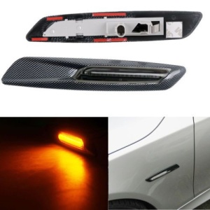 Semnalizari Aripa Led Carbon BMW E60, E61, E90, E91, E81, E82, E88 - BTLL-104-D