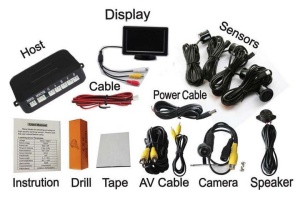 Senzori parcare cu camera video si display LCD de 4.3 S602