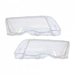 Set 2 sticle faruri pentru BMW Seria 3 E46 Non Facelift (1998 - 2001) - HB009