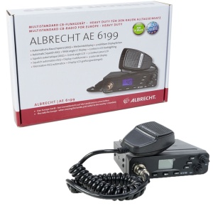Stație radio CB Albrecht AE 6199, 12V, ASQ, 4W, AM/FM, Scan, LCD multifuncțional - Img 6