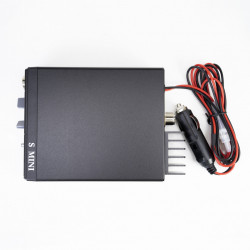 Statie radio CB CRT S Mini Dual Voltage, Alimentare Duala 12/24V, 4W, cu ASQ, AM-FM