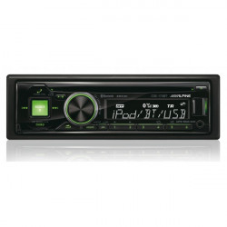 ALPINE CDE-173BT RADIO-CD MP3 Player Auto Cu USB Leduri Rosii / Verzi Selectabile Montaj In Toata Tara