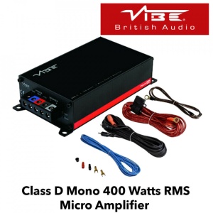Amplificator Auto Digital Vibe POWERBOX65.4M-V7 260W RMS Clasa D 4 Canale