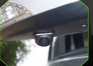 CAMERA VIDEO AUTO UNIVERSALA DE FATA VIZUALIZARE 170° WATER PROOF MONTAJ IN SPOILER SAU OGLINDA - Img 6