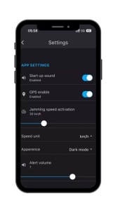Detector radar modular(de bara) BLINDER HP-905 ULTRA pentru radarele si pistoalele laser de ultima generatie, Aplicatie IOS Android