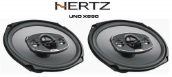 DIFUZOARE AUTO HERTZ UNO X 690, SET COAXIAL 4 CAI 6.0 X 9.0