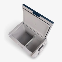 Frigider auto cu compresor, display, alimentare la 12/24V DC si 100-240V AC, capacitate aprox. 34 litri