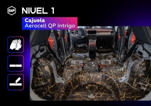 Insonorizant Auto Premium STP Aerocell QP Intrigo, 6mm, 500x320mm, Bulk Pack, inovator cu proprietăți fono, termo si vibro absorbante