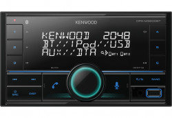KENWOOD DPX-M3200BT 2DIN RADIO Digital Multicolor cu USB / Bluetooth, Amazon Alexa Ready.