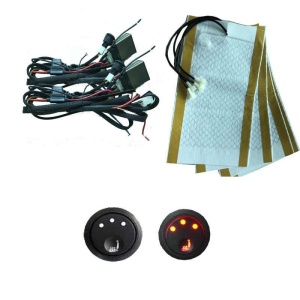 Kit Incalzire In Scaune Auto Universal Carbon Butoane Push Slim 3 Trepte Montaj Profesional In Toata Tara!