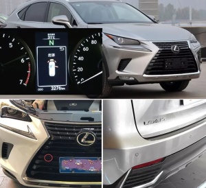 Kit senzori parcare fata-spate, dedicat Lexus UX UX200 UX250h UX260h U300