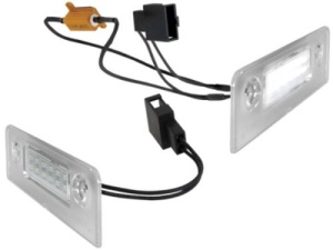 Lampi numar led SKODA OCTAVIA 2 1Z 2008~, ROOMSTER - BTLL-091