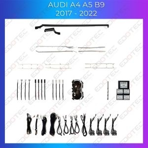 Lumini ambientale dedicate Audi A4 2017-2022 set complet cu trimuri control telefon sau sistem original - Img 3