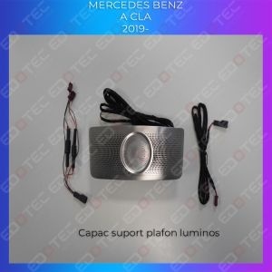 Lumini Ambientale dedicate capac suport plafon Mercedes A W177 CLA W118 sistemul original sau telefon AMB-ME-W177-09 - Img 4