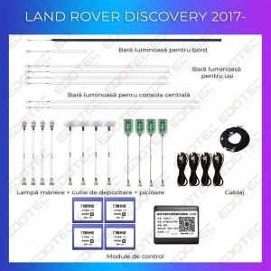 Lumini ambientale Land Rover Discovery 5 set complet control telefon sau sistem original AMB-LR-DISCOVERY5 - Img 2