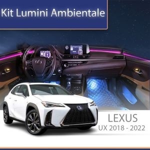 Lumini ambientale Lexus UX 2018-2022 set complet control telefon sau sistem original AMB-LX-UX-2018
