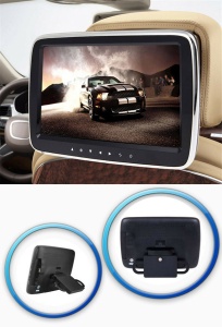 MONITOR CU PRINDERE PE TETIERA ECRAN TACTIL 10'' TRAVELMATE 10 USB / SD MP5 PLAYER REZOLUTIE HD - Img 3
