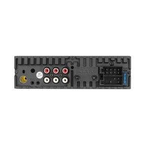 MP3 Player Auto 1DIN GAS MAX M140-BTX 4x45W Carkit Bluetooth A2DP Radio Iluminare Multicolora DSP pe 32 de Biți și 3 Iesiri (4V) Low Level