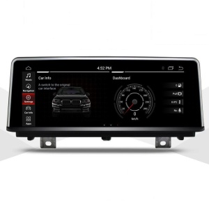 NAVIGATIE ANDROID 10 DEDICATA BMW SERIA 1 F20 2013-2017 ECRAN 10,25” CAPACITIV INTERNET WIFI PROCESOR CORTEX A9 1,6GHZ 2GB RAM 32GB ROM CARKIT BLUETOOTH PRELUARE AGENDA TELEFONICA MIRROR LINK MODEL EDT-F20-NBT-QUAD