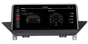 NAVIGATIE ANDROID 10 DEDICATA BMW X1 E84 2009 ECRAN 10,25” CAPACITIV INTERNET WIFI PROCESOR QUALCOMM 4GB RAM 64GB ROM CARKIT BLUETOOTH PRELUARE AGENDA TELEFONICA MIRROR LINK MODEL EDT-G219-QUALCOMM